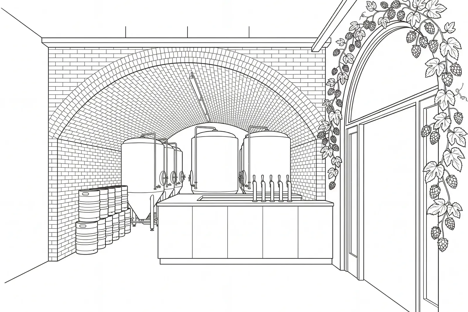 Brewery operating inside a railway arch